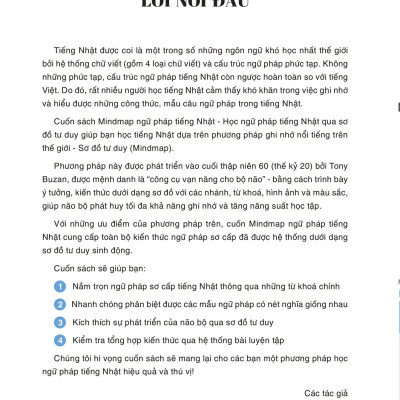 Mind Map Ngữ Pháp Tiếng Nhật - Học Ngữ Pháp Tiếng Nhật Qua Sơ Đồ Tư Duy_MC