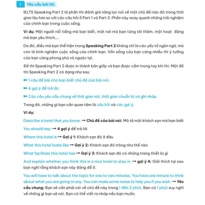 Ielts Go - Speaking Part 2 - Ý Tưởng Hay Để Trả Lời Tất Cả Các Câu Hỏi