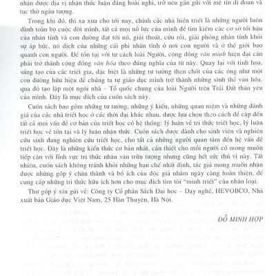  Nhập Môn Triết Học