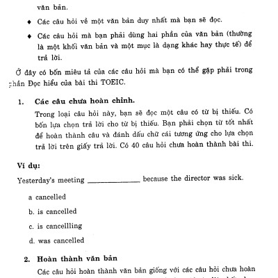 Luyện Kỹ Năng Nghe - Nói - Đọc - Viết Để Đạt Kết Quả Tốt Cho Kỳ Thi Toeic (Kèm CD)