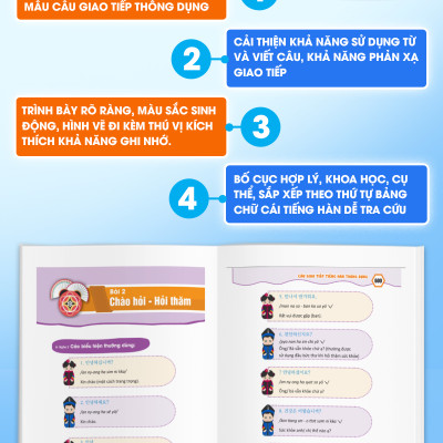 Sách 600 Câu Giao Tiếp Tiếng Hàn Thông Dụng Dành Cho Người Tự Học