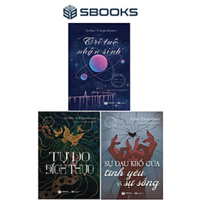 Combo 3 Cuốn : Trí Tuệ Nhân Sinh + Tự Do Đích Thực + Sự Đau Khổ Của Tình Yêu Và Sự Sống - SBOOKS