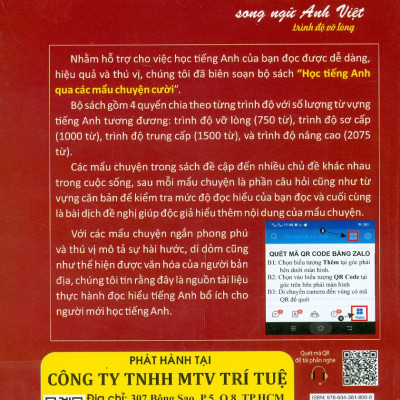 Học Tiếng Anh Qua 70 Mẩu Chuyện Cười Song Ngữ Anh - Việt: Trình Độ Vỡ Lòng