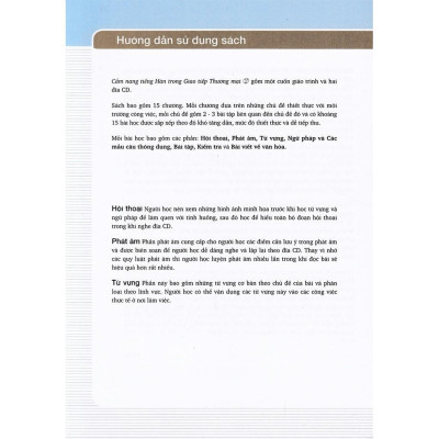 Cẩm Nang Tiếng Hàn Trong Giao Tiếp Thương Mai 2 (tặng kèm 2 CD) Bản Quyền