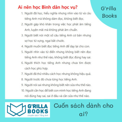 Sách - Combo Bình Dân Học Vụ Tiếng Anh Tập 1 & 2 - Tác Giả Nguyễn Ngọc Nam