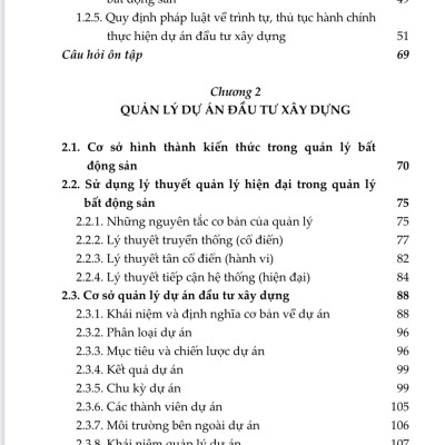 Đầu tư phát triển bất động sản và quản lý dự án đầu tư xây dựng