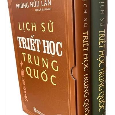 LỊCH SỬ TRIẾT HỌC TRUNG QUỐC - trọn bộ 2 cuốn( tái bản 2023)