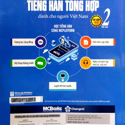 Tiếng Hàn Tổng Hợp Dành Cho Người Việt Nam - Sơ Cấp 2 - Bản Màu (Tái Bản 2023)