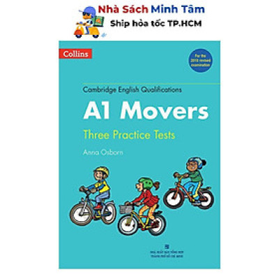 Sách - Collins A1 Movers - Tree Practice Tests - Kèm 1 MP3 - Nhân Trí Việt