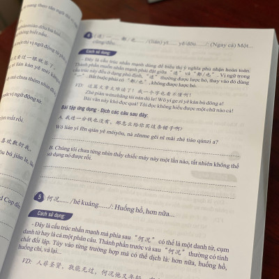 Sách - combo: Luyện thi HSK cấp tốc tập 2 (tương đương HSK 3+4 kèm CD) +Tuyển tập cấu trúc cố định tiếng Trung ứng dụng +DVD tài liệu