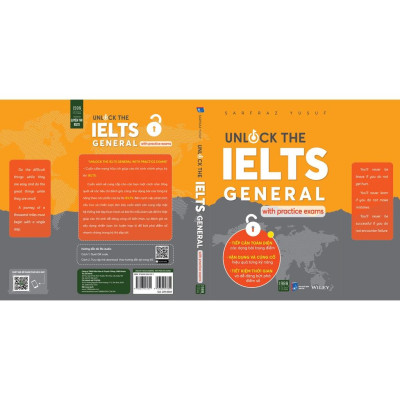 Sách  Unlock the ielts general with practice exams - BẢN QUYỀN
