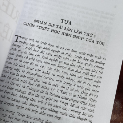 TRIẾT HỌC HIỆN SINH - Trần Thái Đỉnh – Công Ty Sách Thời Đại – NXB Văn Học