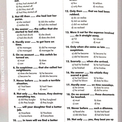 1500 Structured Tests Leve 3 (Không CD)