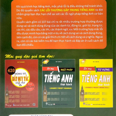 Các Lỗi Thường Gặp Trong Tiếng Anh - Common Mistakes In English