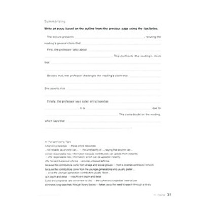 TOEFL iBT Activator Writing Advanced (Kèm CD)