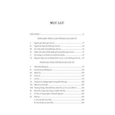 Bách gia chư tử: Các môn phái triết học dưới thời Xuân Thu Chiến Quốc (Trần Văn Hải Minh)  - Bản Quyền