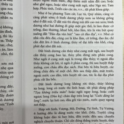 Sách - Quyết Địa Tinh Thư - Dương Trạch Tổng Luận