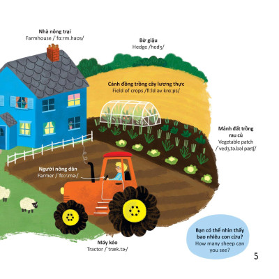 Thư Viện Từ Vựng Đầu Đời Cho Bé - Ở Nông Trại - On The Farm!