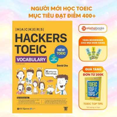 Hackers Toeic Vocabulary - Alphabooks - BẢN QUYỀN