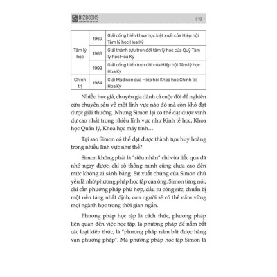 Sách - Phương Pháp Học Tập Của Simon - Cách Học Nhanh, Nhớ Lâu Mọi Kiến Thức - Sách Phát Triển Bản Thân Mỗi Ngày - MCBooks