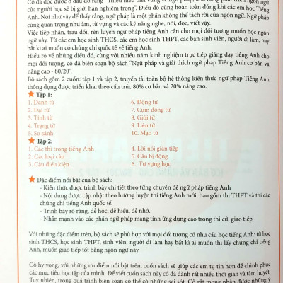 Ngữ Pháp Và Giải Thích Ngữ Pháp Tiếng Anh Cơ Bản Và Nâng Cao (Tập 2)