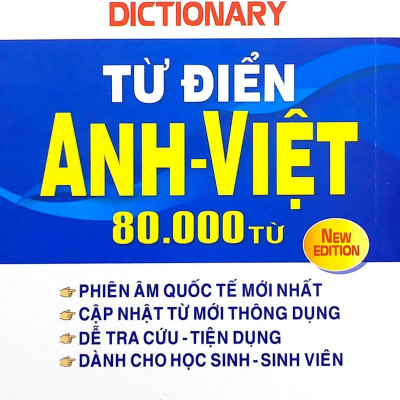 Từ Điển Anh - Việt 80.000 Từ (Tái Bản)