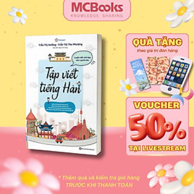 Sách - Tập Viết Tiếng Hàn - MCBooks