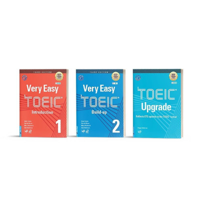 Sách Combo Luyện TOEIC.Trình độ Sơ - Trung cấp (Very Easy TOEIC 1 + Very Easy TOEIC 2 + TOEIC Upgrade) 