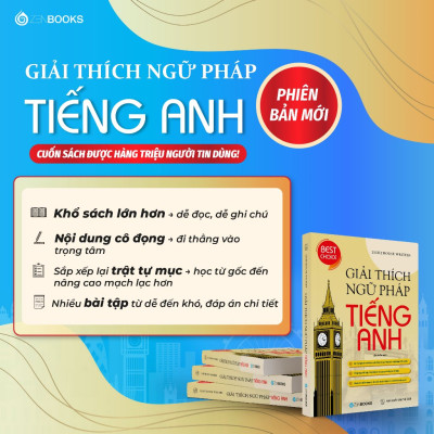 Sách - Combo Làm Chủ Tiếng Anh ( Giải Thích Ngữ Pháp Tiếng Anh + IELTS Writting Journey From Basic to Band 6.0 TB)