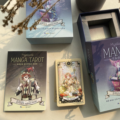 [Boxset Việt hoá] MYSTICAL MANGA TAROT (Bộ Bài & Sách Hướng Dẫn)