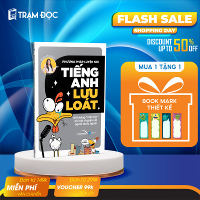 Trạm Đọc Official | Sách Phương Pháp Luyện Nói Tiếng Anh Lưu Loát