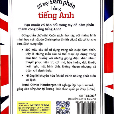 Sổ Tay Đàm Phán Bằng Tiếng Anh (Kèm CD)