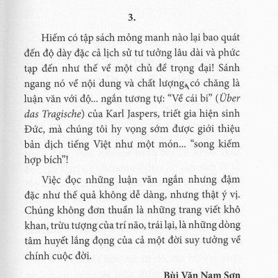 Cái Ác - Một Thách Thức Đối Với Tiết Học Và Thần Học
