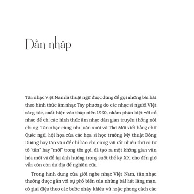 THỜI THANH XUÂN CỦA TÂN NHẠC ÁI QUỐC