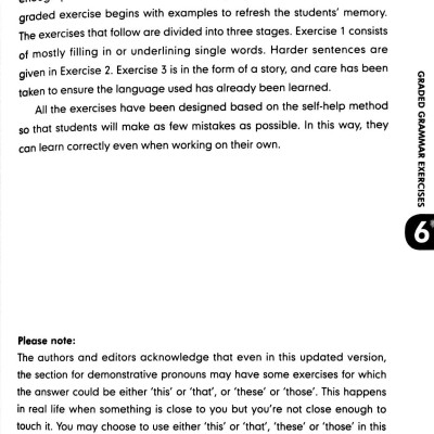  Graded Grammar Exercises 6