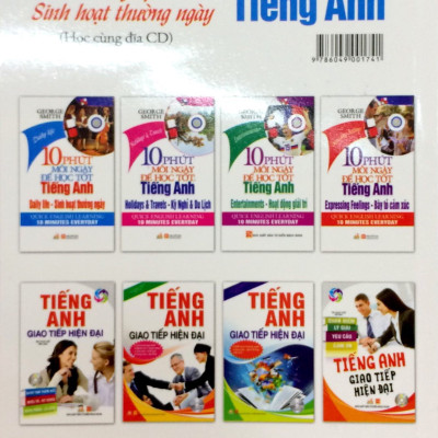 10 Phút Mỗi Ngày Để Học Tốt Tiếng Anh  - Sinh Hoạt Thường Ngày (Kèm CD) - Vanlangbooks