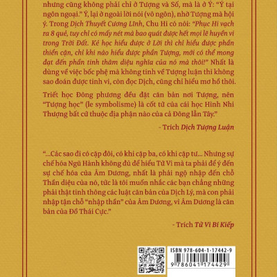 Dịch Tượng Luận - Tử Vi Bí Kiếp (Bìa Cứng)