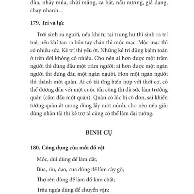 Sách - Binh Thư Yếu Lược - Tân Biên - Nhà Xuất Bản Tri Thức