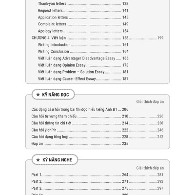 Combo Sách luyện thi B1 Vstep 4 kỹ năng và Sách 10 bộ đề thi Đọc hiểu Vstep reading B1-B2-C1 (Vstep practice test) ôn thi chứng chỉ ngoại ngữ bậc 3, 4, 5