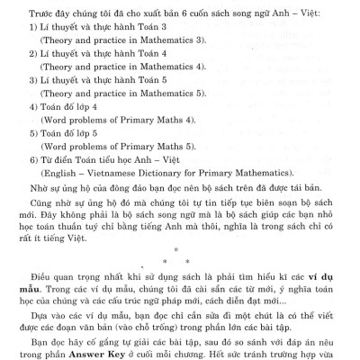 We Learn Maths In English - Em Học Toán Bằng Tiếng Anh 3 - HA
