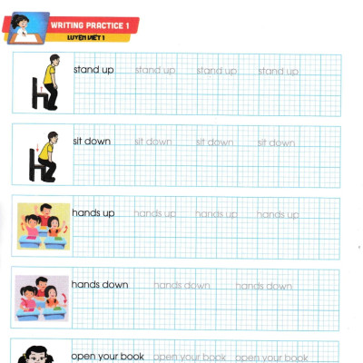 Sách - Em Luyện Viết Tiếng Anh Và Nhớ Từ Vựng - Smart Start 3 (Bám Sát SGK I-Learn Smart Start 3)