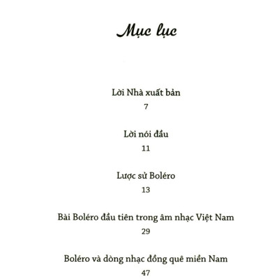 Lắng Nghe Giai Điệu BOLÉRO