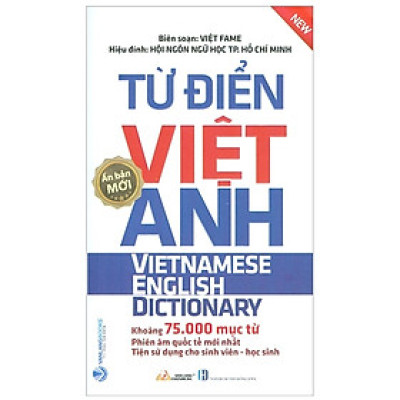 Từ Điển Việt - Anh Khoảng 75.000 Mục Từ (Tái Bản) -  Vanlangbooks