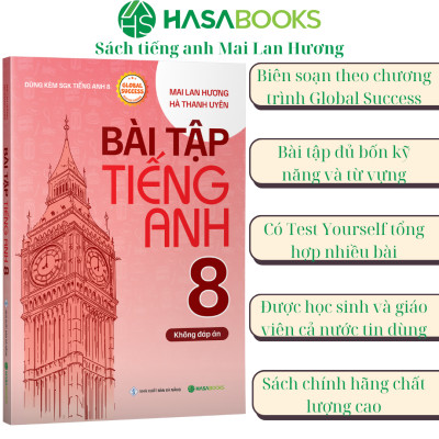 Combo 2 Cuốn Bài Tập + Thực Hành Tiếng Anh 8 Global Success (Không Đáp Án)
