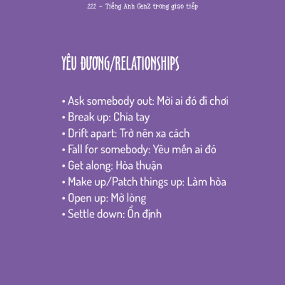 Sách Tiếng Anh GenZ Trong Giao Tiếp - Tiếng Anh Giao Tiếp Dễ Nhớ Cho Người Lười