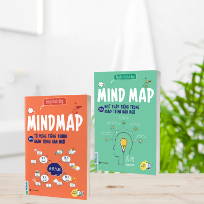 Sách - Mindmap Ngữ pháp Tiếng Trung theo giáo trình Hán ngữ (MC)