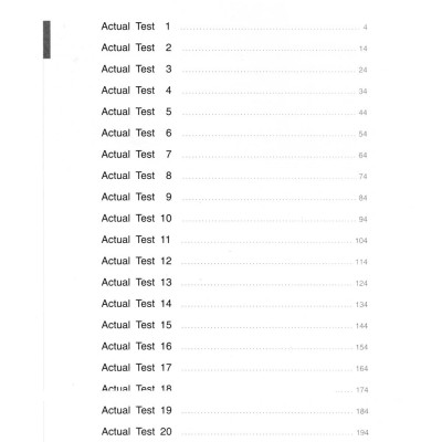 New TOEIC Actual Test Part 5,6 (Không CD)