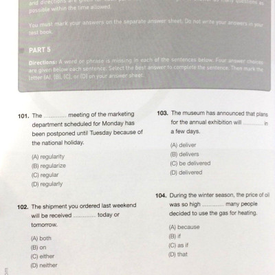 Zoom TOEIC RC 1000