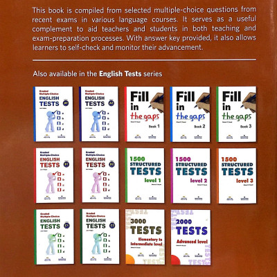 1500 Structured Tests Leve 3 (Không CD)