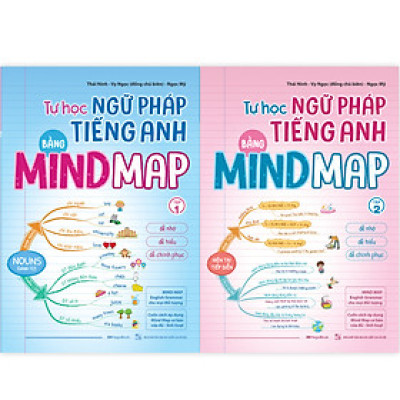 Combo Tự Học Ngữ Pháp Tiếng Anh Qua Mindmap